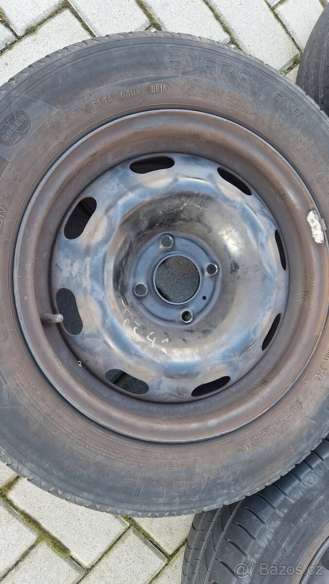 plechové disky pro pneumatiky 195/65/R15 - 3