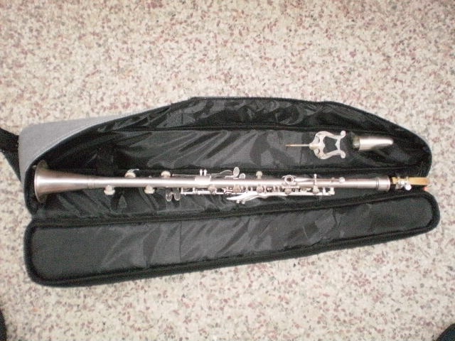 Kovový klarinet SILVERTONE - USA - 3