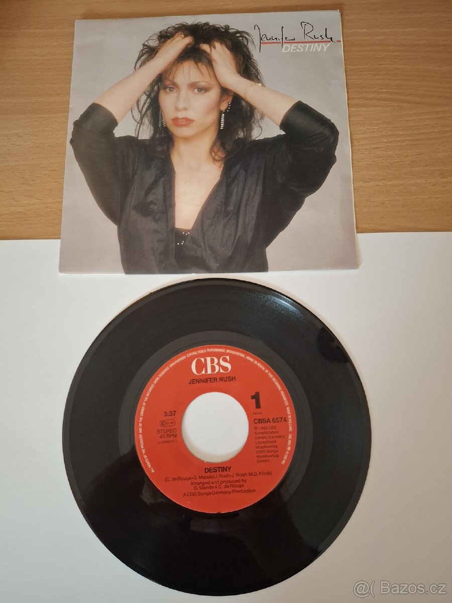 Jennifer Rush – Destiny (SP 7“) - 3