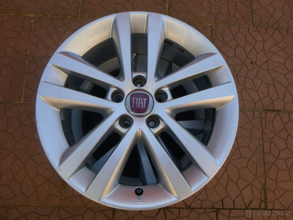 Alu sada disky - originál Fiat 5x110 7Jx17 ET36 / 735446176 - 3