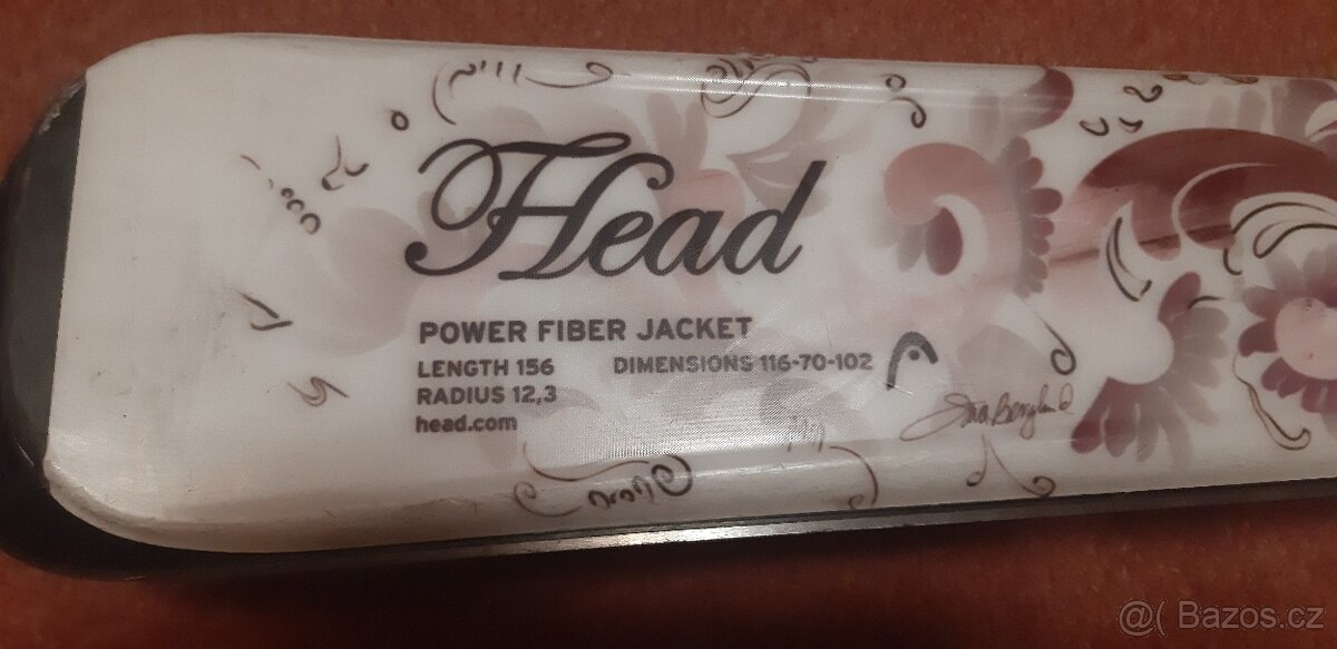 Prodám dámské lyže HEAD s vázáním, boty, hůlky - 3
