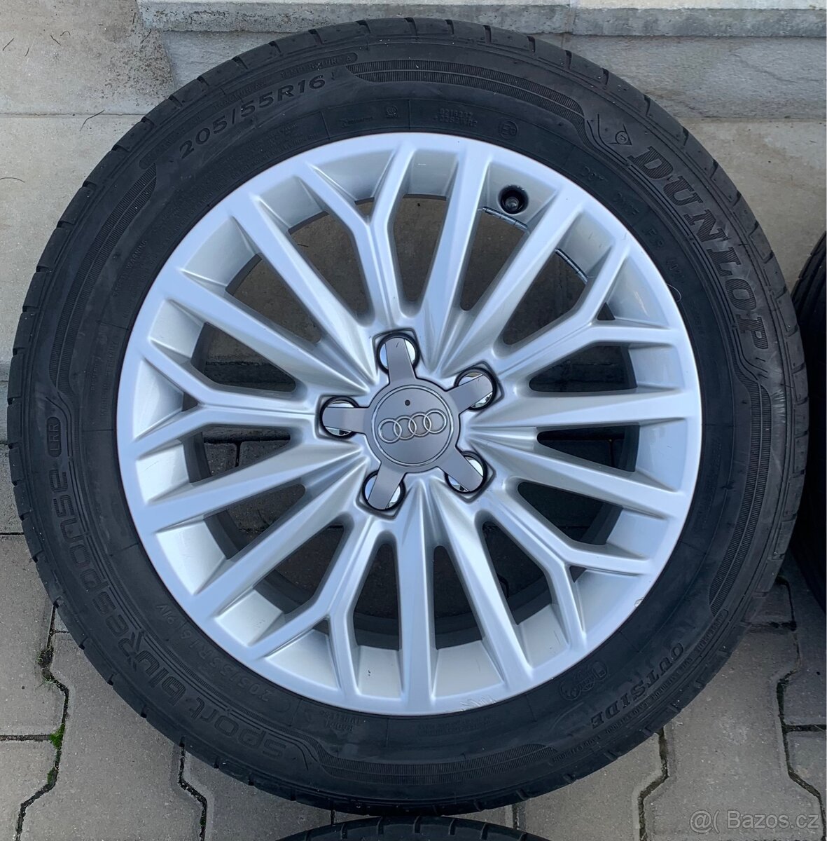 Alu kola Audi, 5x112, R16, letní pneu, ET48 - 3