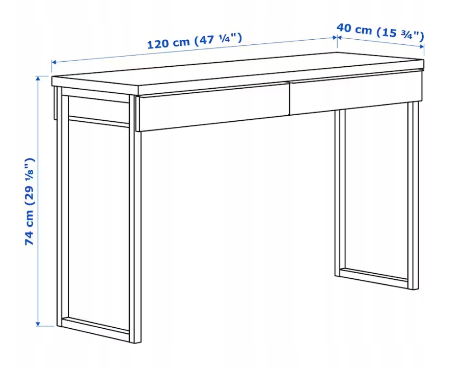 Psací stůl Ikea BESTA BURS - 3