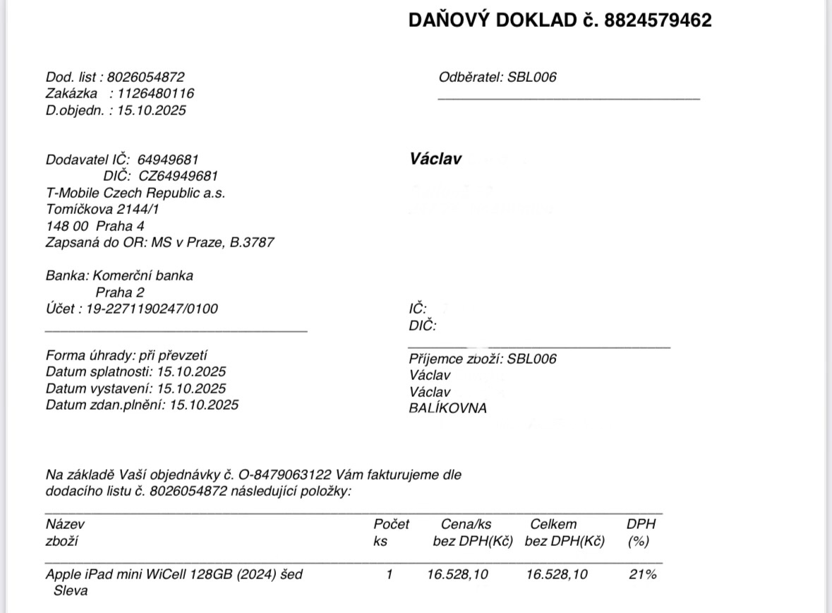 Dotykový tablet Apple iPad mini (2024) Wi-Fi + Cellular 128 - 3