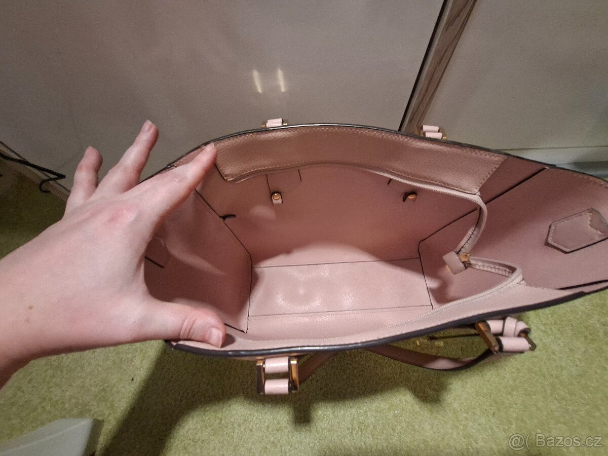 Michael Kors Jet Set Tote – světe růžová, vel. large - 3