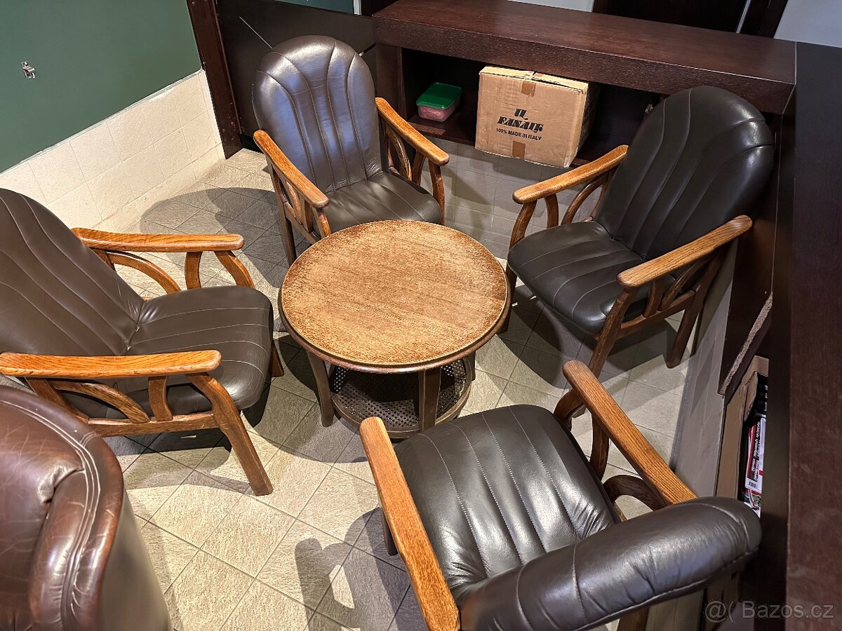 Kresla,sedacka a stolky - 3