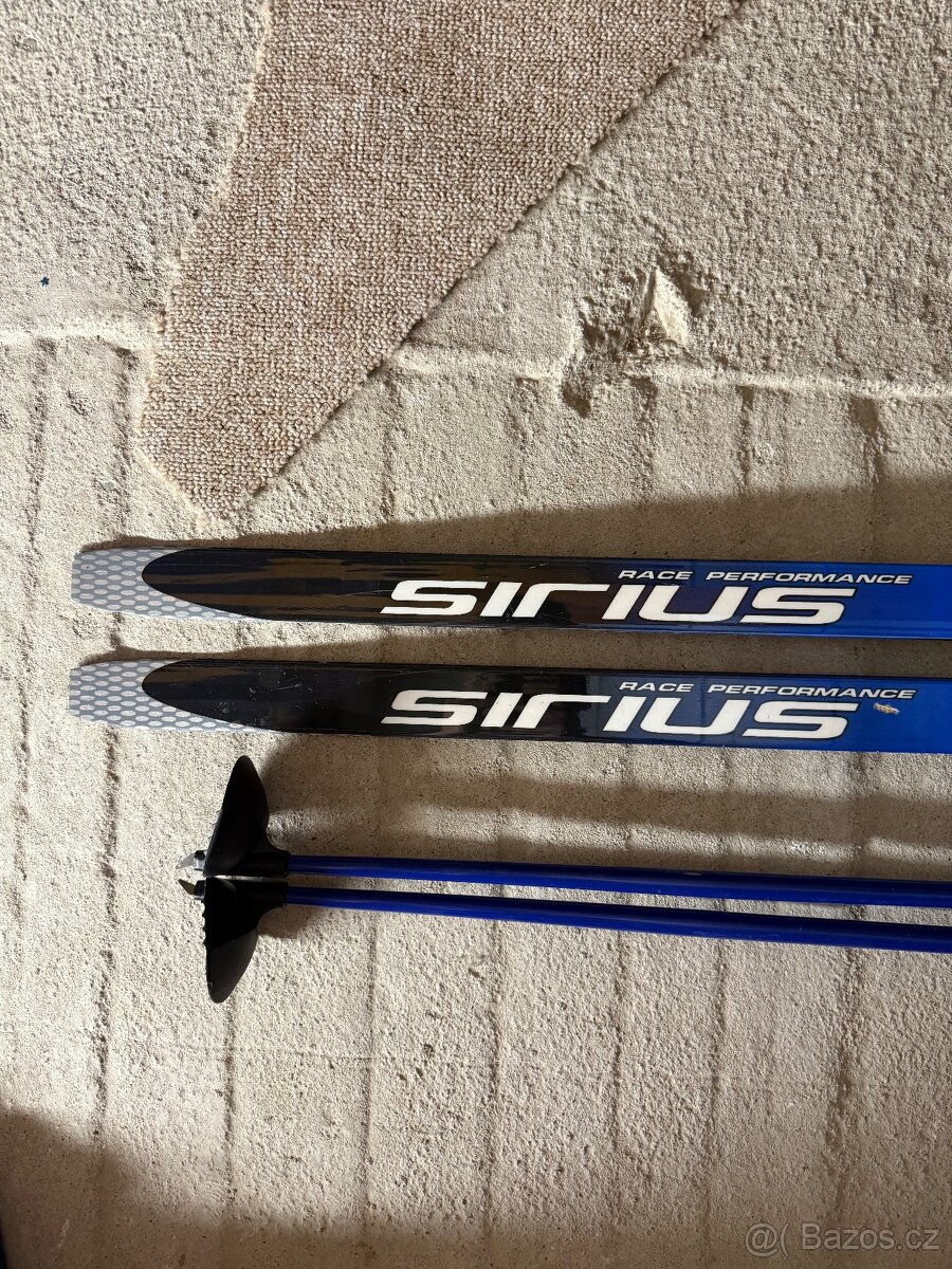 Madshus Sirius + hole Tre-Kappa 135 cm – běžkařský set - 3