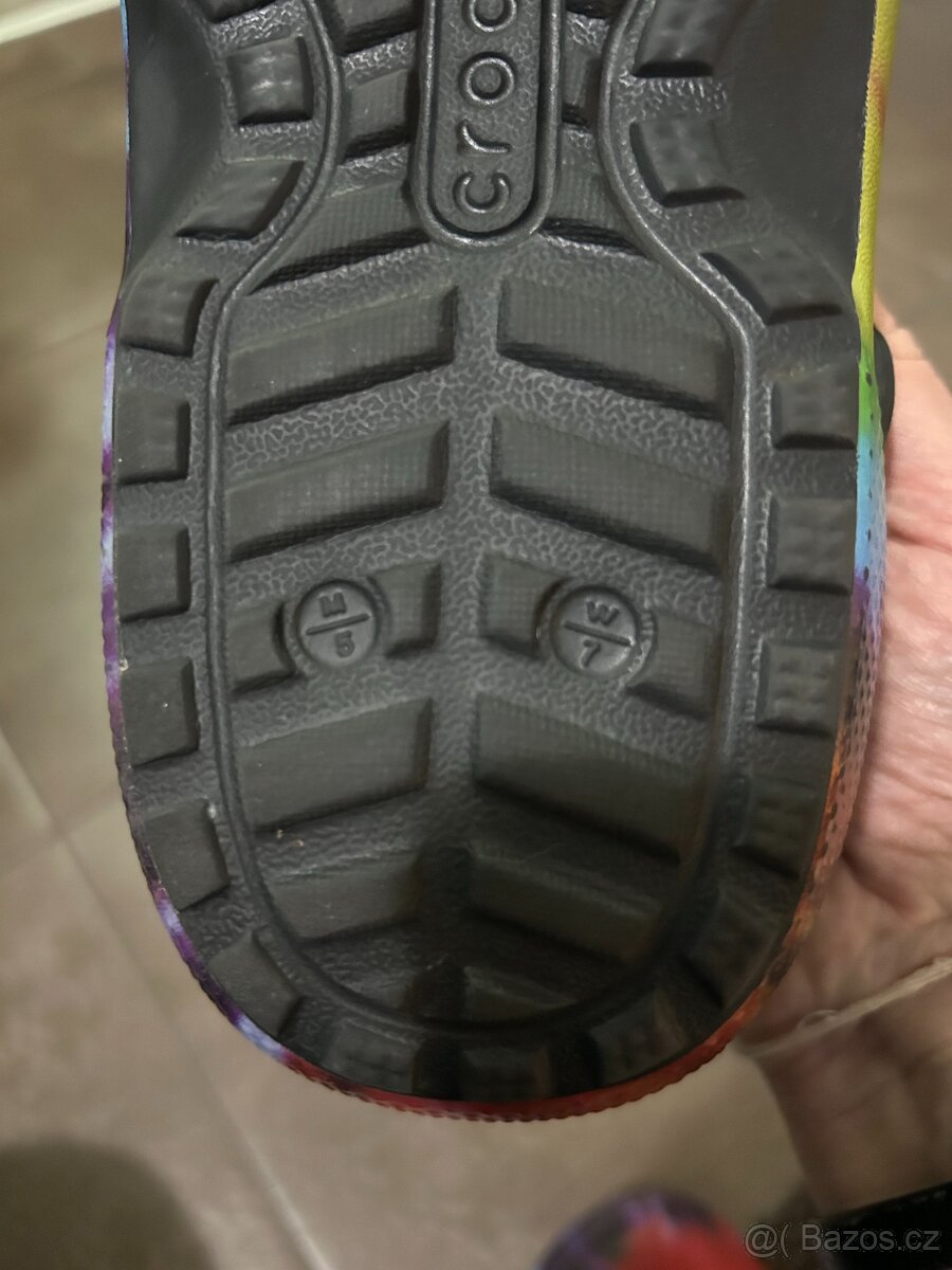 CROCS pantofle, zimní, dovoz z USA - 3