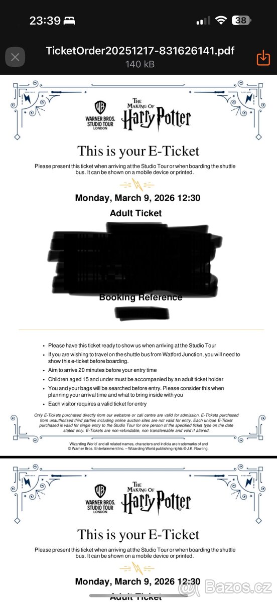 Harry Potter studio London - 3