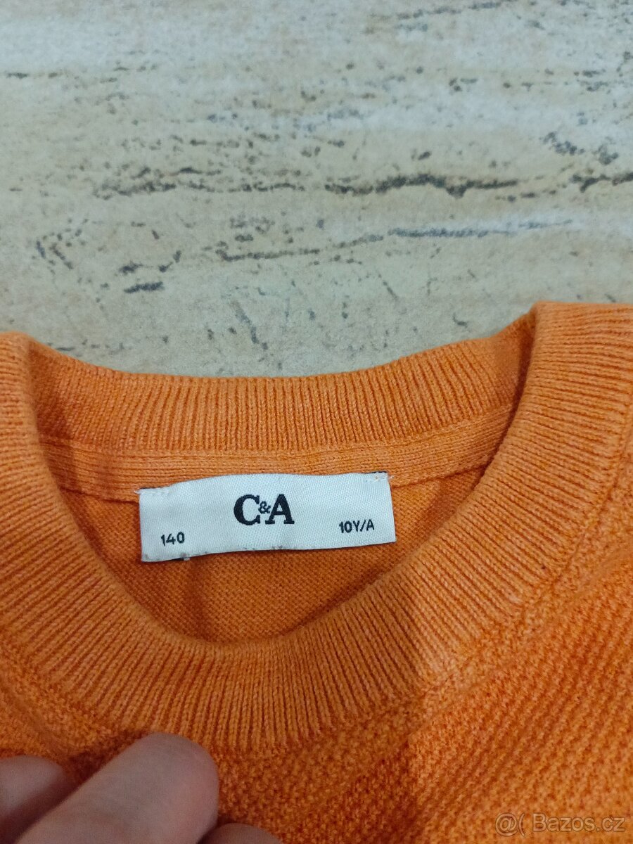 Chlapecký svetr C&A vel. 140 - 3