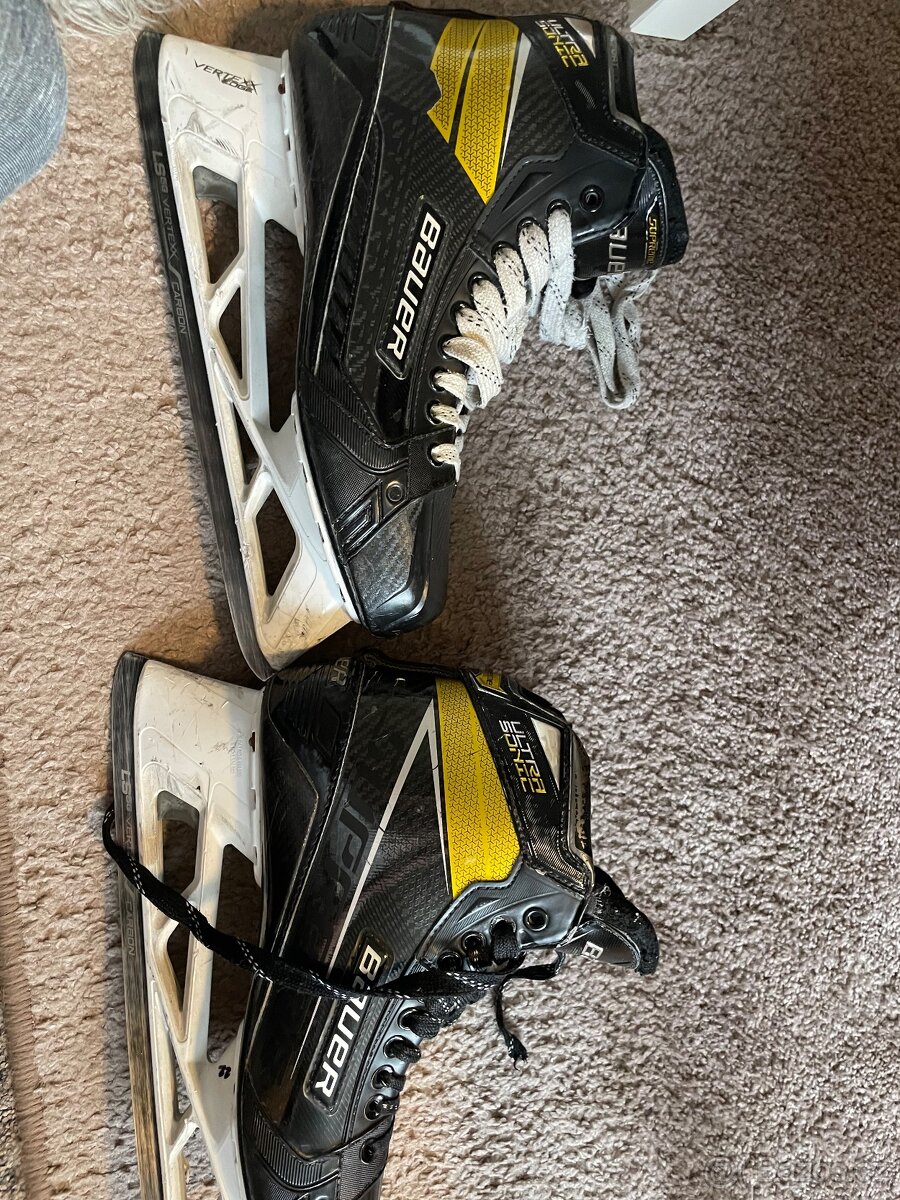 Brankářské brusle bauer supreme Ultra Sonic - 3