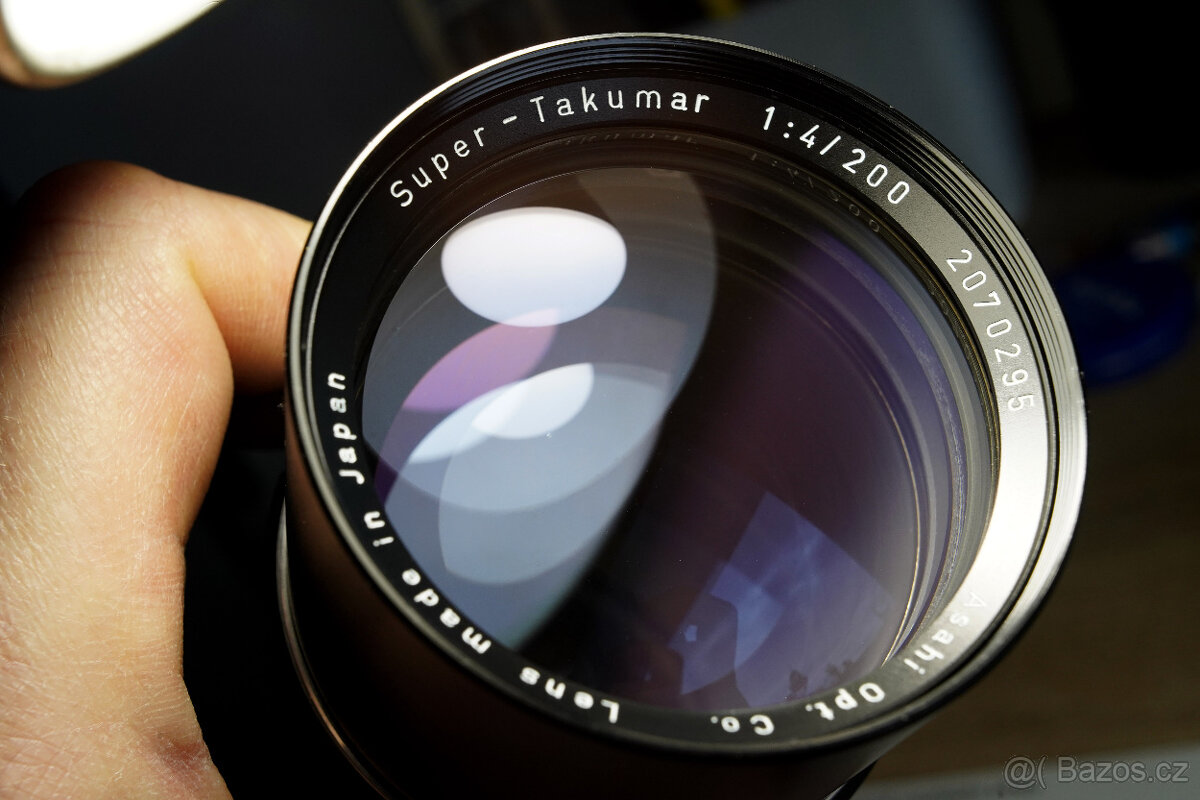 Teleobjektiv Super-Takumar 200/4 Asahi Pentax - 3