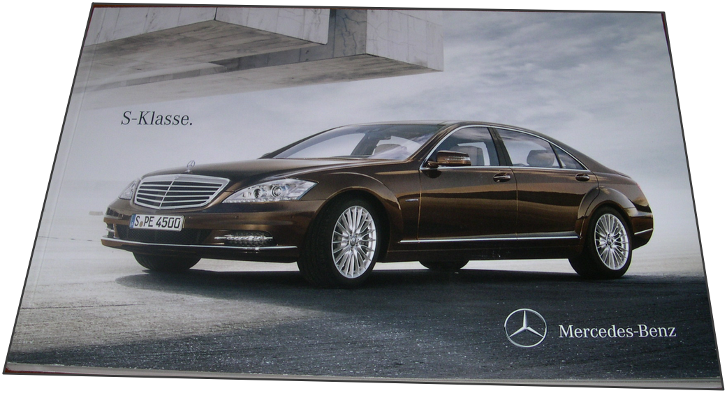 Prospekty katalog Mercedes SL R129 W126 S E CL Maserati - 3