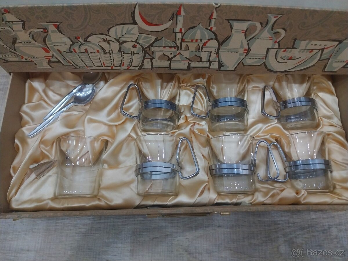 Retro cestovní čajová sada - 3