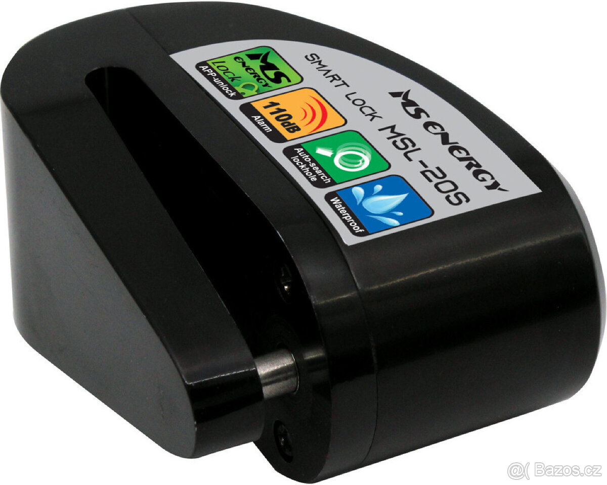 MS Energy MSL-20S Elektronický zámek na koloběžku, kolo - 3