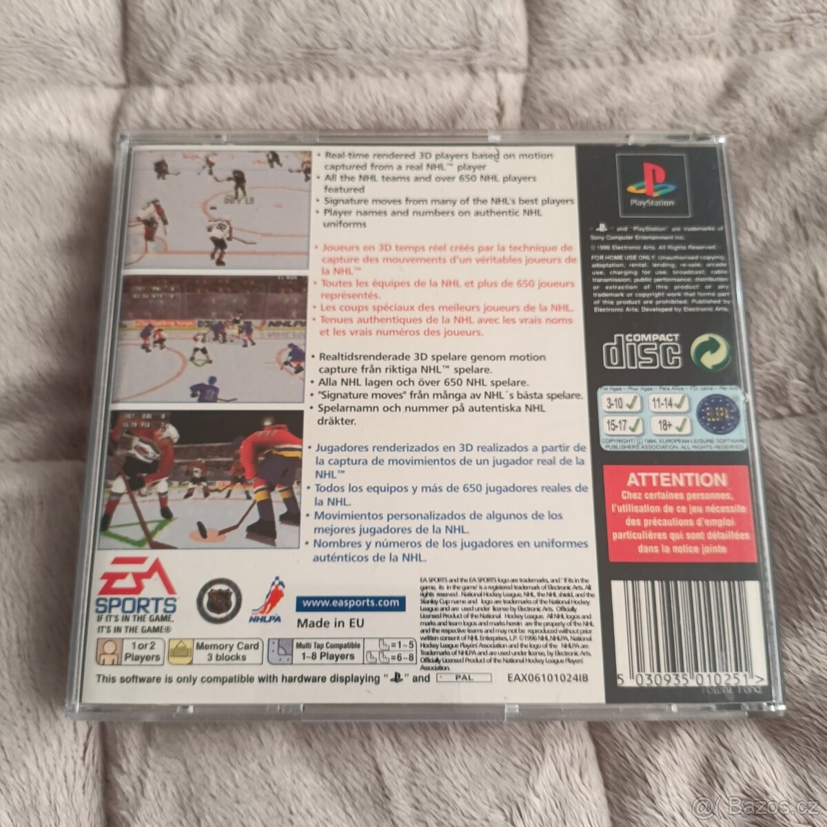 NHL 97 - Playstation 1 - 3