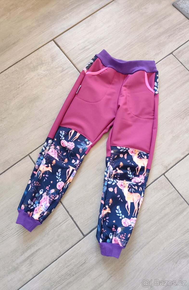 Dětský softshellový komplet srnečky vel.116 - 3
