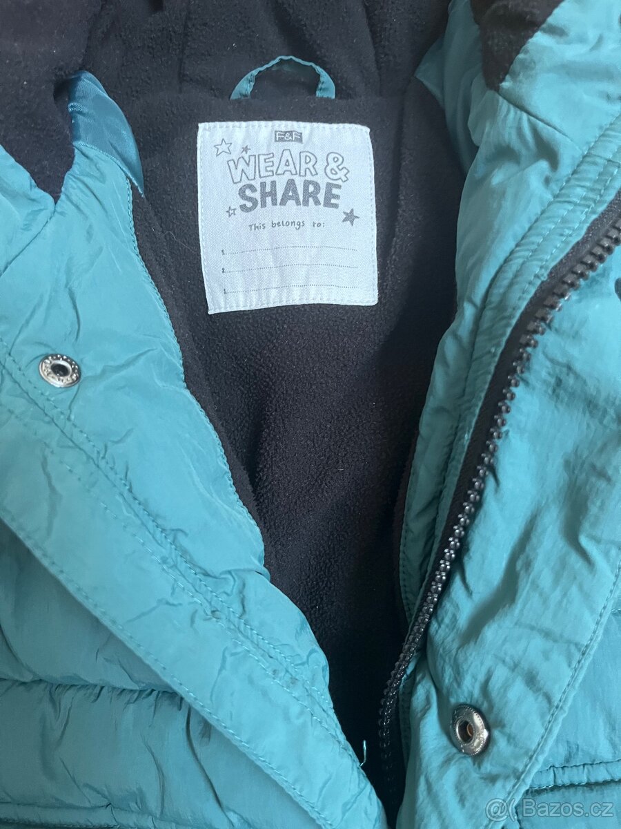 Zimní bunda vel.104 - 3