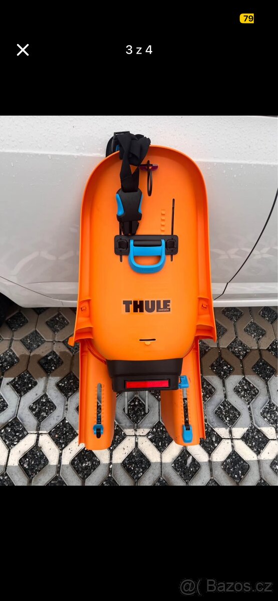 Cyklosedačka Thule ridealong 2 - 3