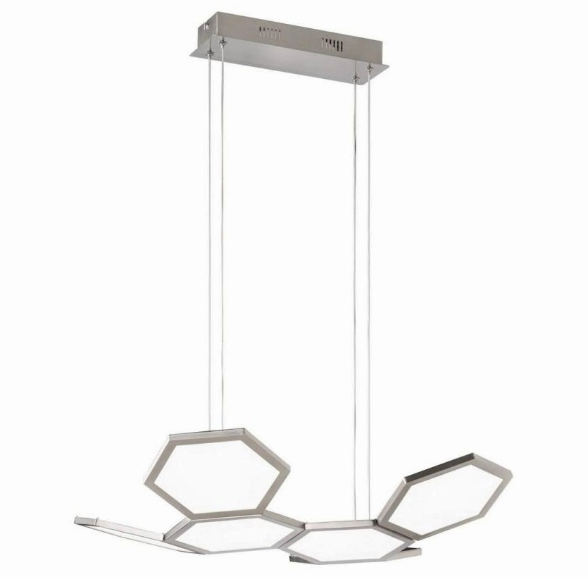 lustr LED stmívatelný SIGNE značka Wofi Hexagony - 3