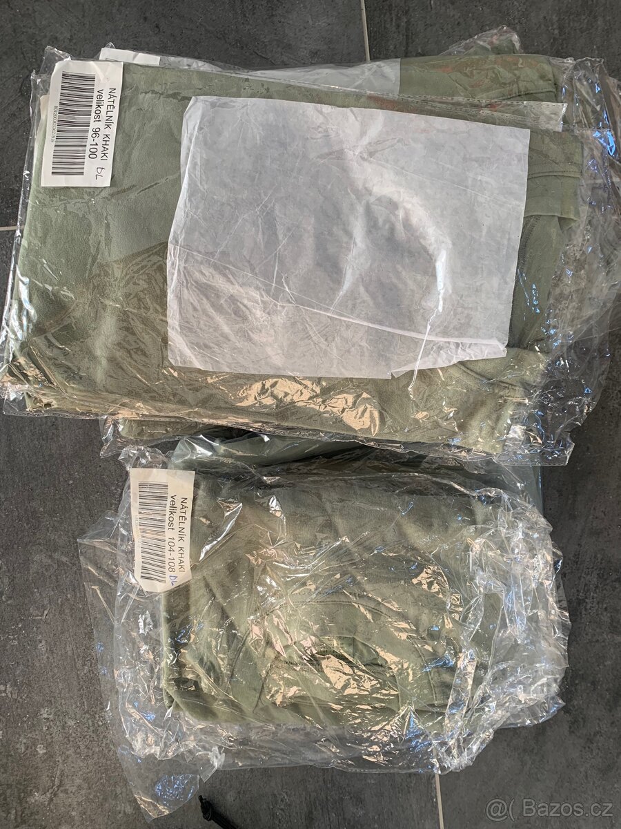 Prodám věci AČR, maskáče, kanady, trika, ponožky - 3