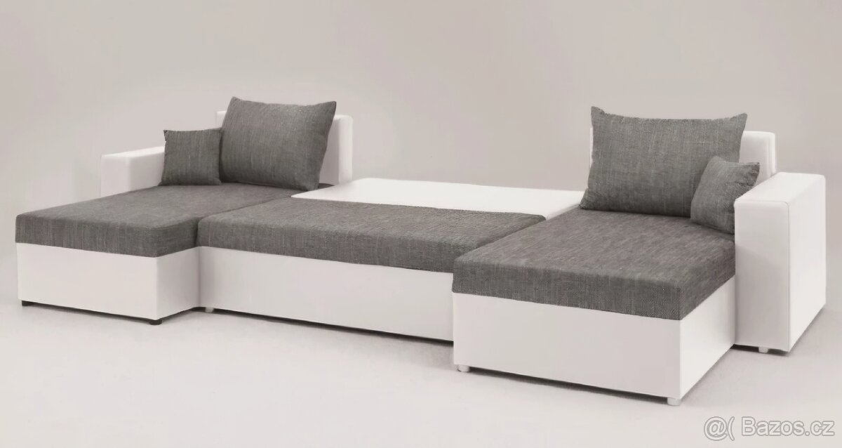 Sedací souprava tvar U - 3