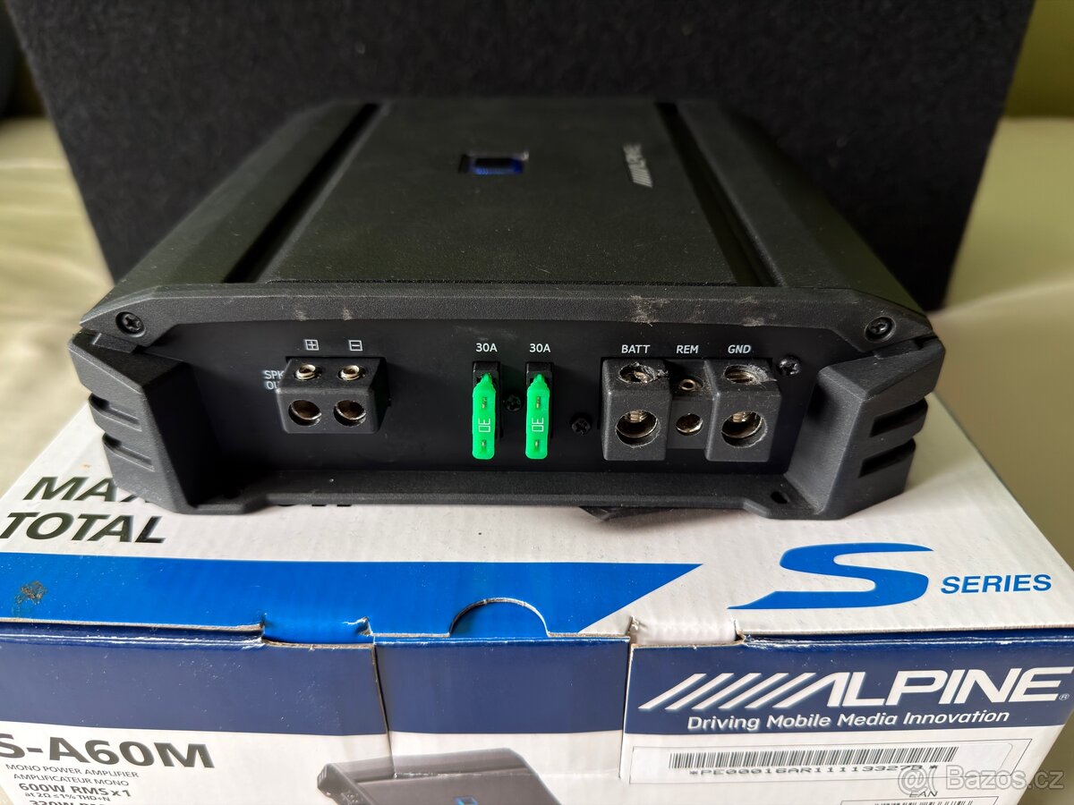 Zesilovač Alpine S-A60M - 3