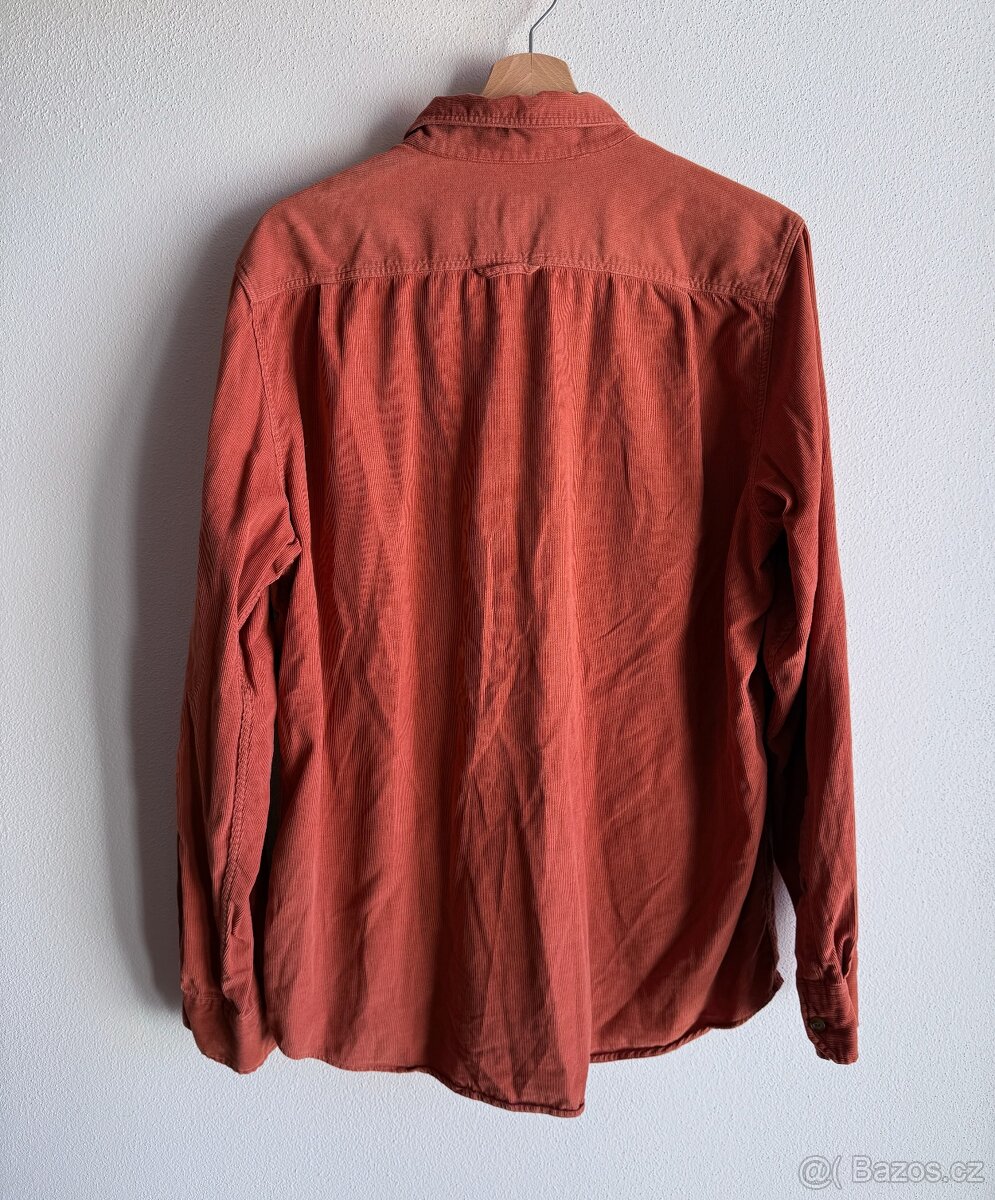 Manšestrová košile Fjallraven Ovik Cord Shirt M Autumn Leaf - 3