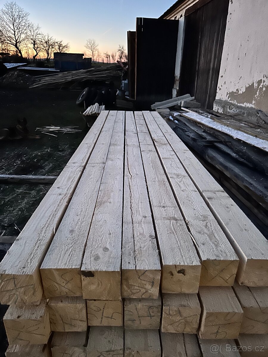 Smrkové suché trámy - 3