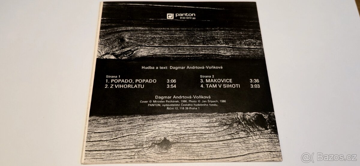 EP vinyl - Dagmar Andrtová-Voňková - 3