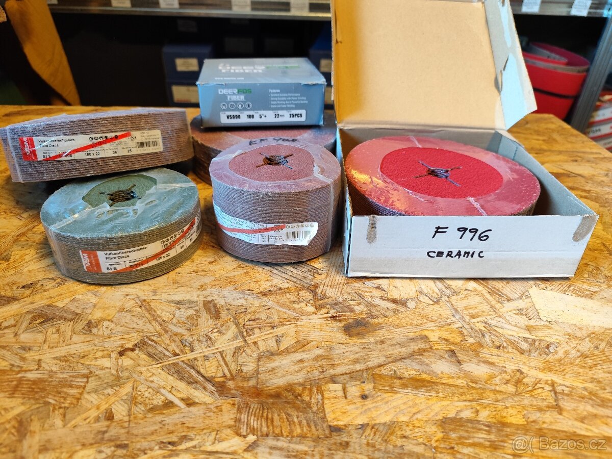 Prodám nové "brusné kotouče výseky,disky,fíbry,fíbrdisky" - 3