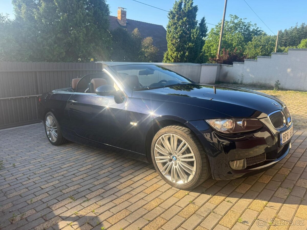 BMW E93 335i, cabrio, manuál , naj. 121tis. km - 3