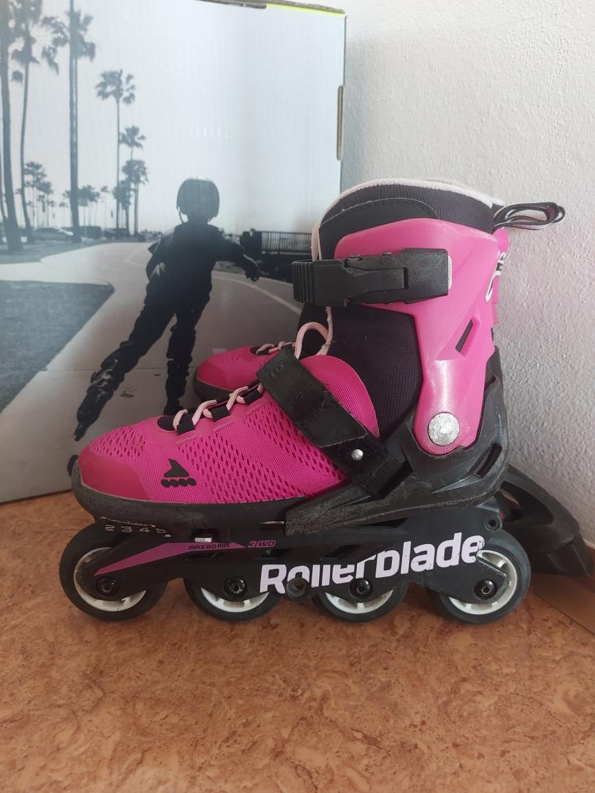 Brusle in-line Rollerblade MICROBLADE rostoucí 33-36,5 - 3