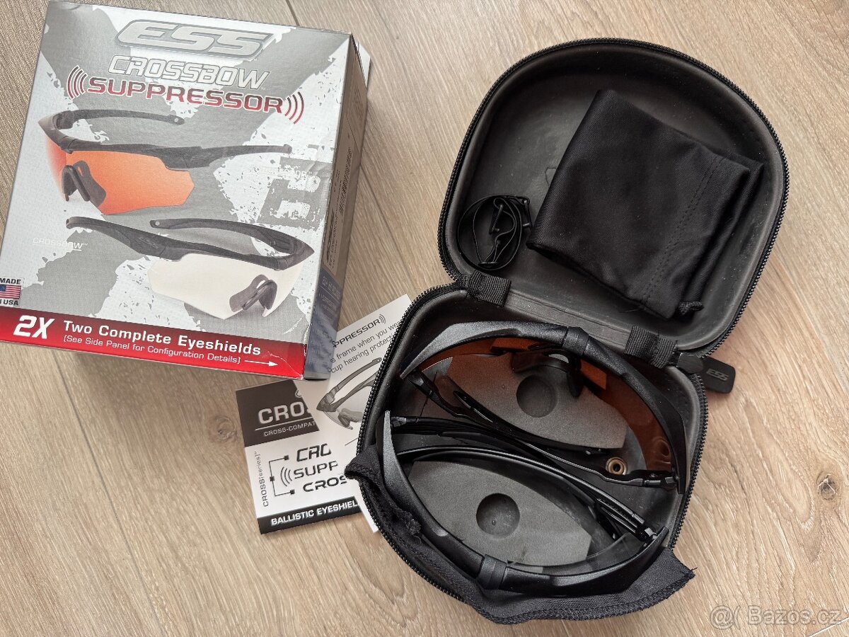 Balistické brýle ESS Crossbow Suppressor 2X - 3