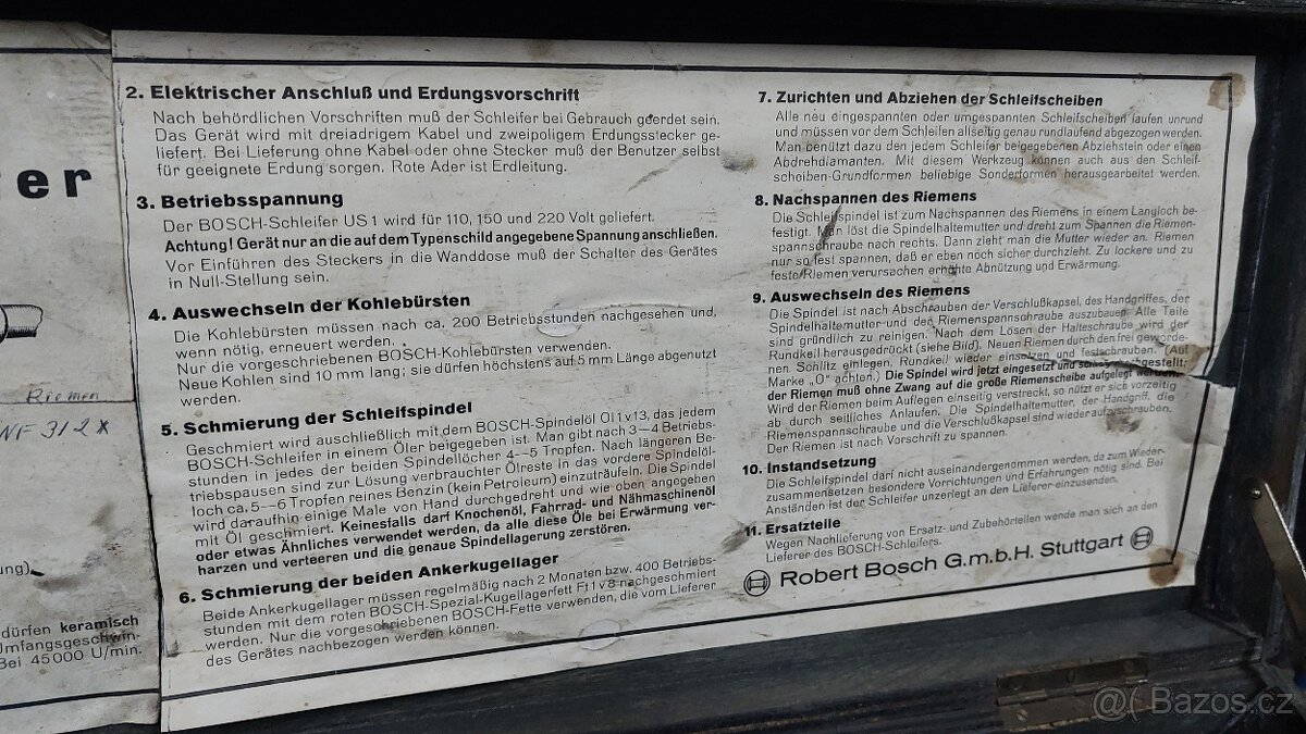 Bosch bruska - 3