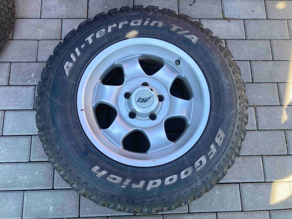 Terénní kola AEZ 215/75 R15, roz.: 5x114,3 Jeep