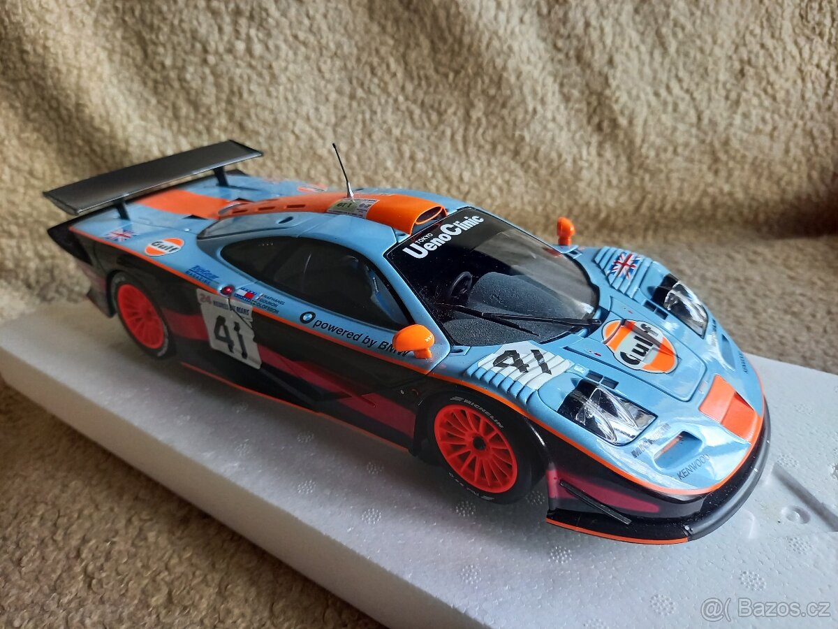 Prodám McLaren F1 GTR Gulf - 1:18 - Minichamps-limitovaný - 3