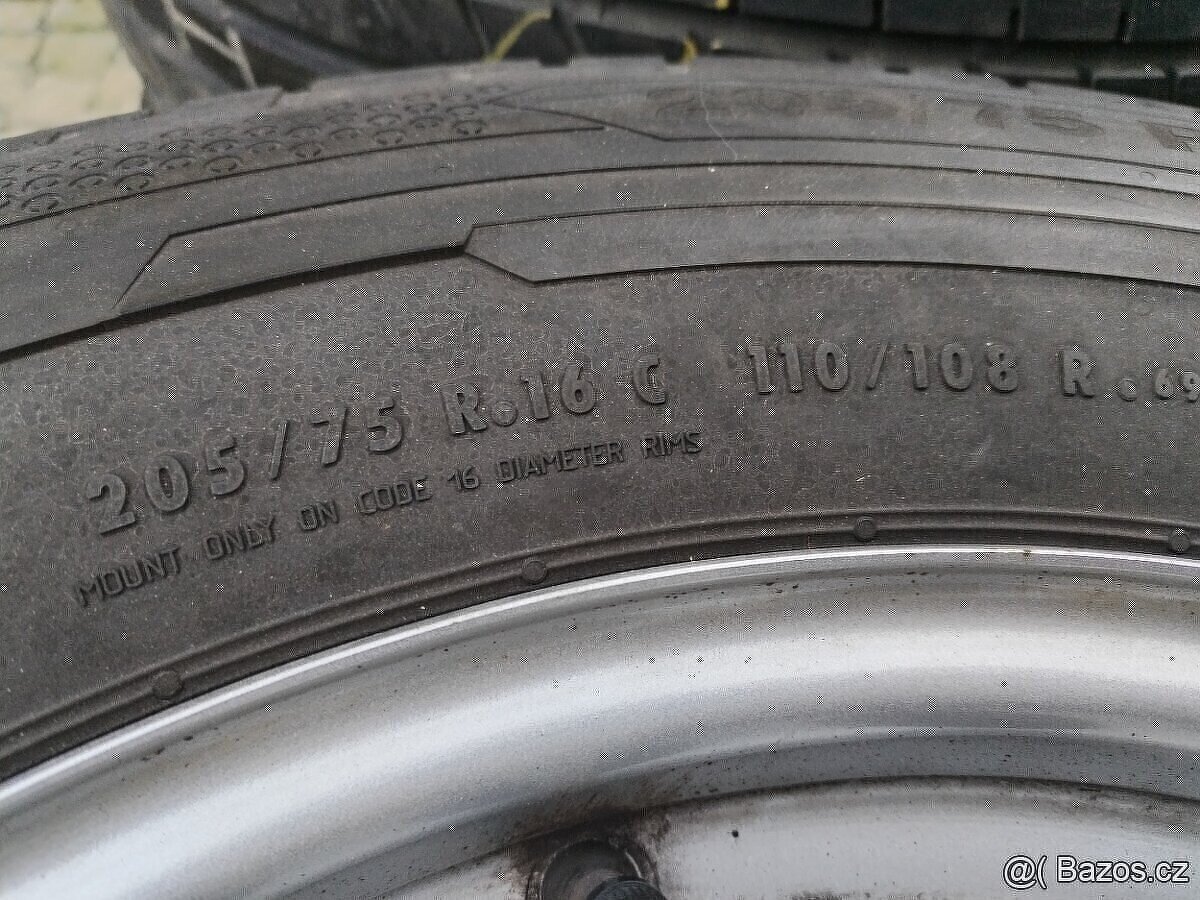 205/75/16C letni pneu CONTINENTAL 205/75 R16C - 3