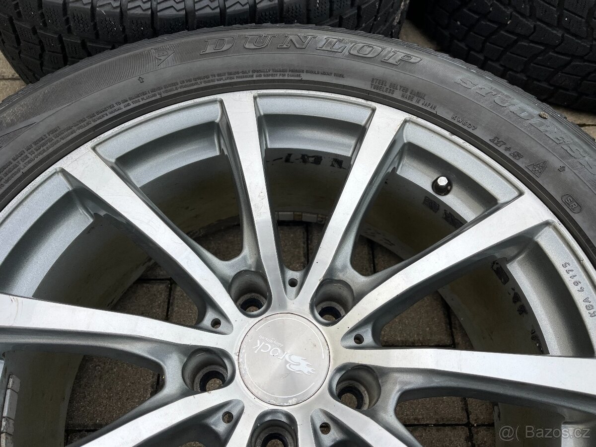 4 x alu disky 5x127 R20, zimní pneu 90%