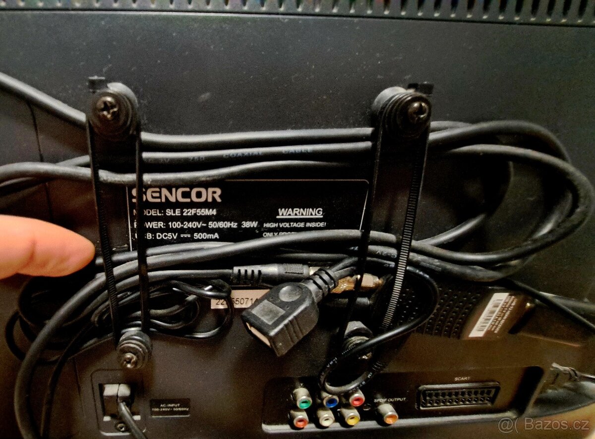 Televize Sencor SLE 22F55M4 + DVB-T2 - 3