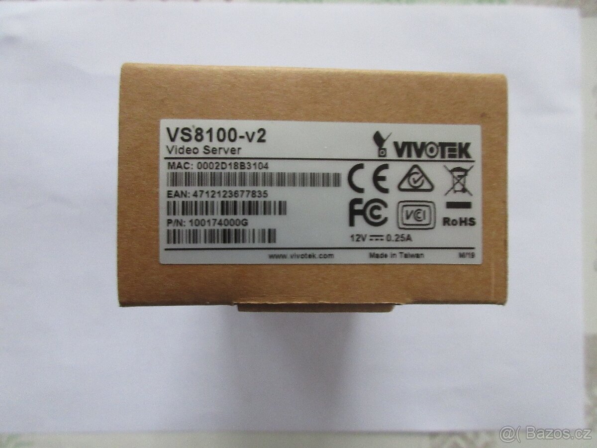 Enkodér VIVOTEK VS8100-v2. - 3