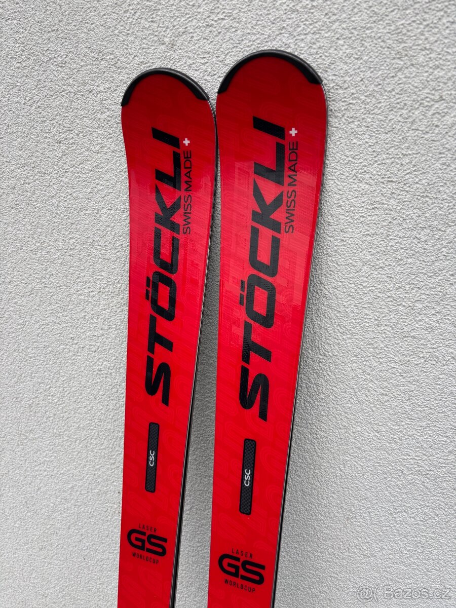 Sjezdové lyže Stockli Laser GS World Cup+ vázání Salomon - 3