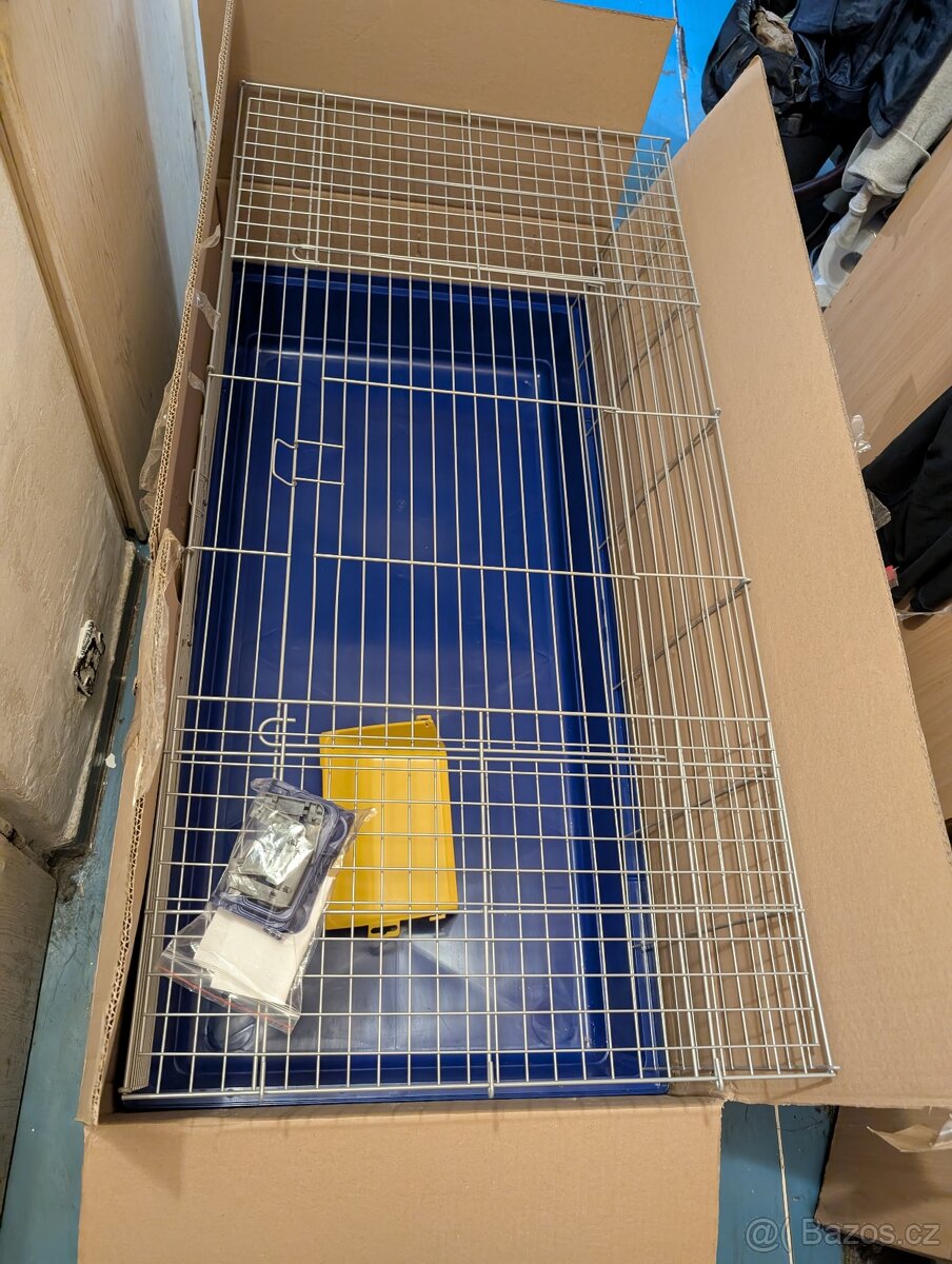 Klec pro králíky, křečky a další 116x48vx57š - 3