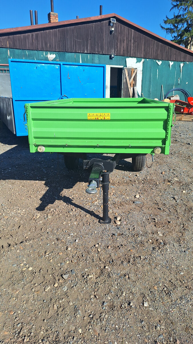 vlek za malotraktor top stav - zánovní - 3