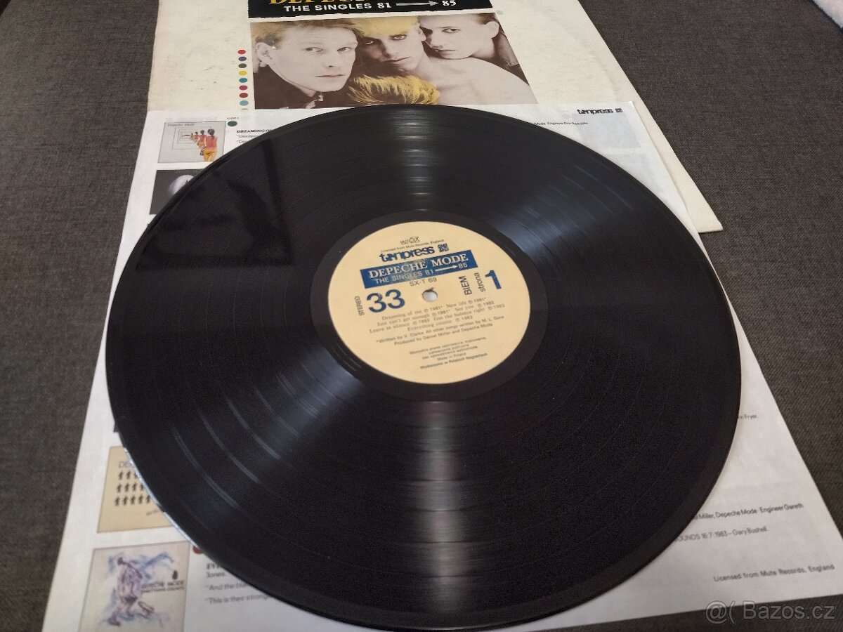 LP - DEPECHE MODE - The Singles 81-85 kat.č. SX-T 69 - 3