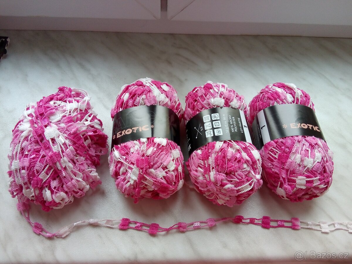 kruh na vyšívání,vlna,jehlice - 3