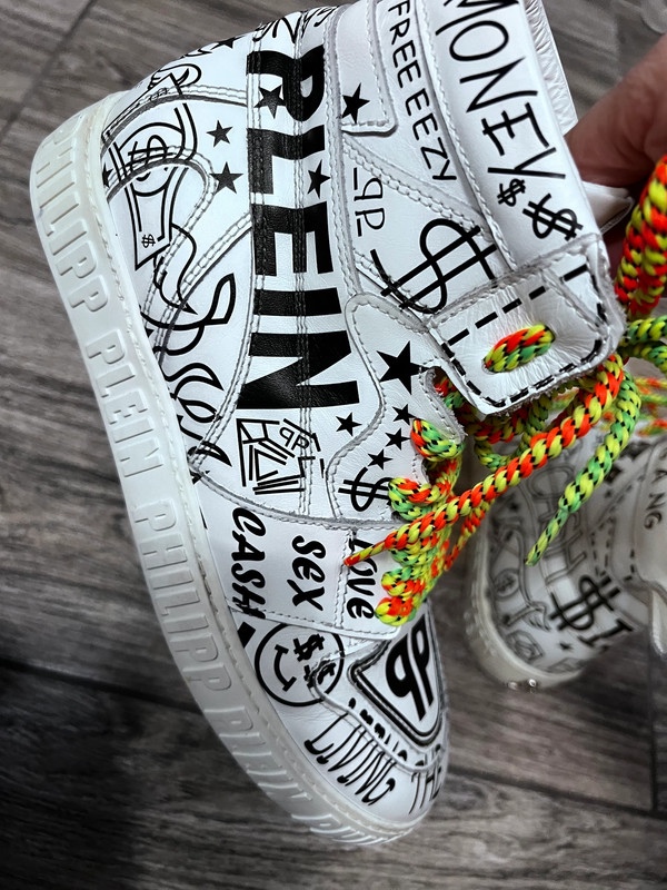 Luxusní kožené boty zn. Philipp Plein vel 40 - 3