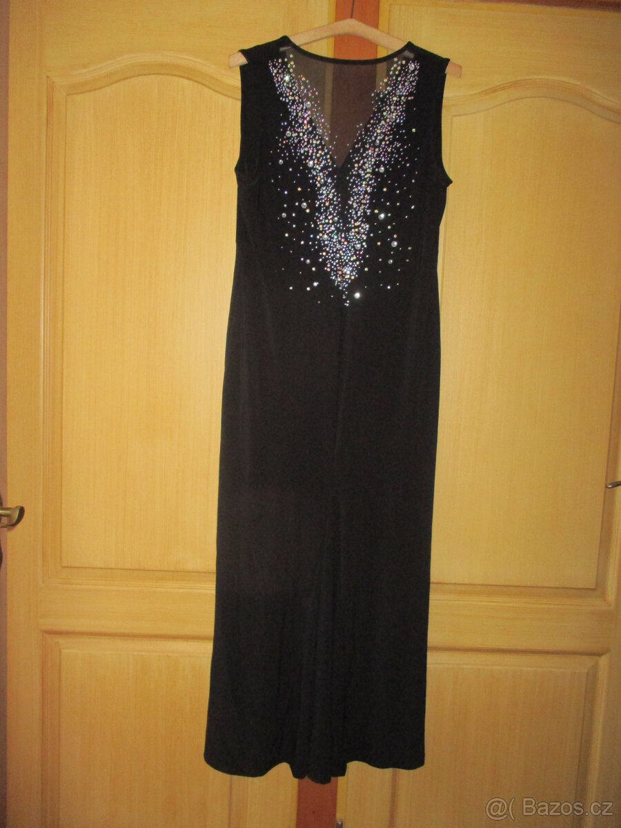 Společenské nové šaty s aplikací vel.40/42 - 3