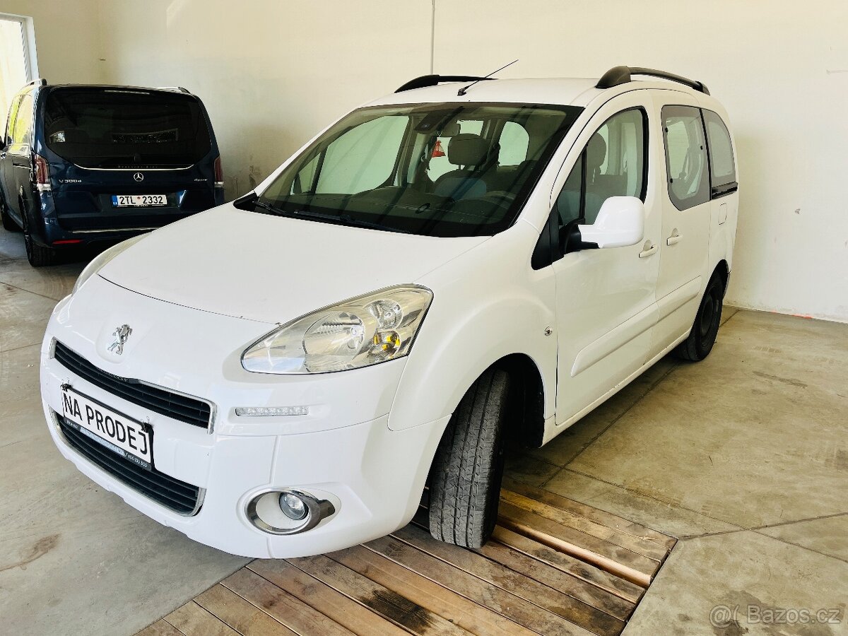 PEUGEOT PARTNER 1.6 HDi TEPEE 5 MÍST TAŽNÉ KLIMA - 3