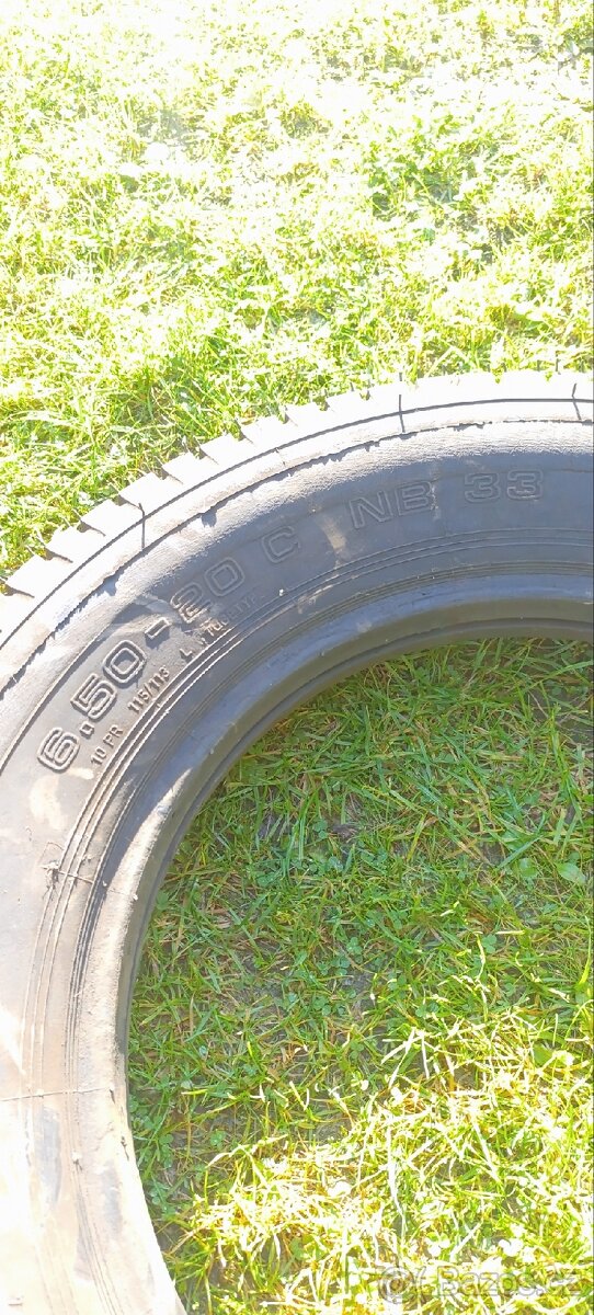 6,50-20C Barum nová pneu Avia A30 A31 atd - 3